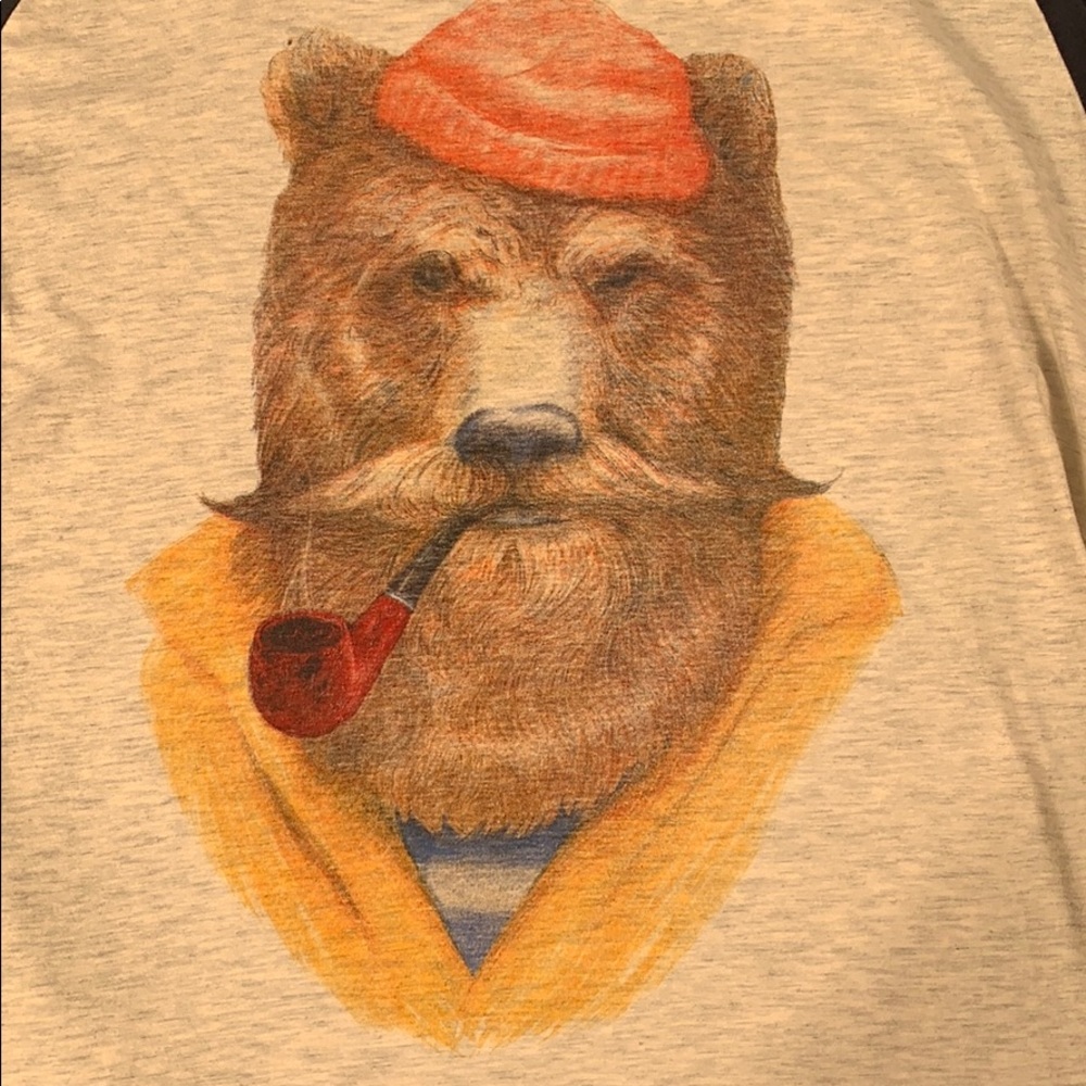 19 Ninety One by Cotton On Bear Shirt Size Medium